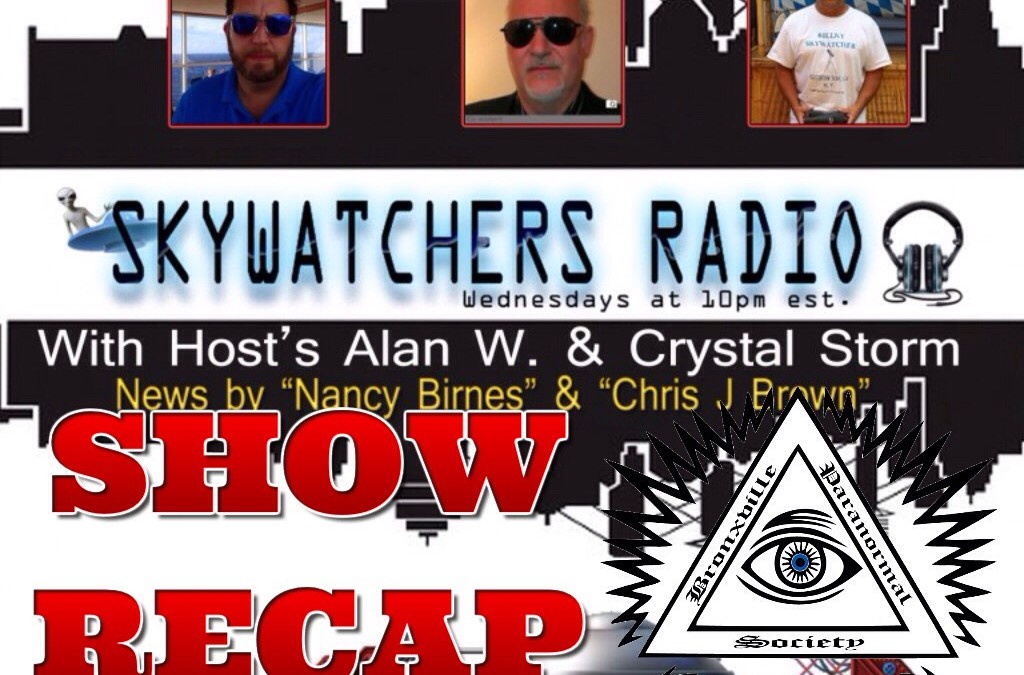 RECAP of the BPS on the March 30, 2016 Skywatchers Radio show 